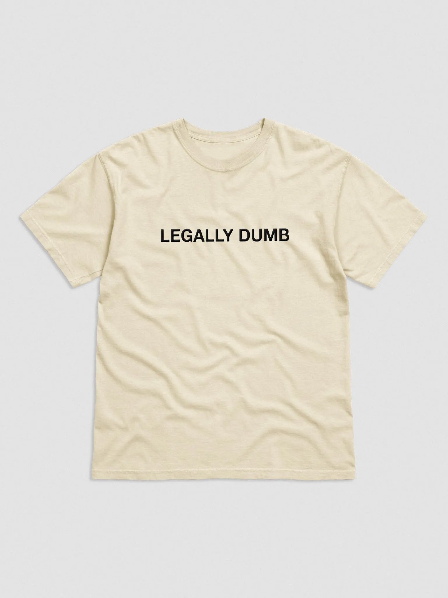 'Legally Dumb' Embroidered Tee product image (78)