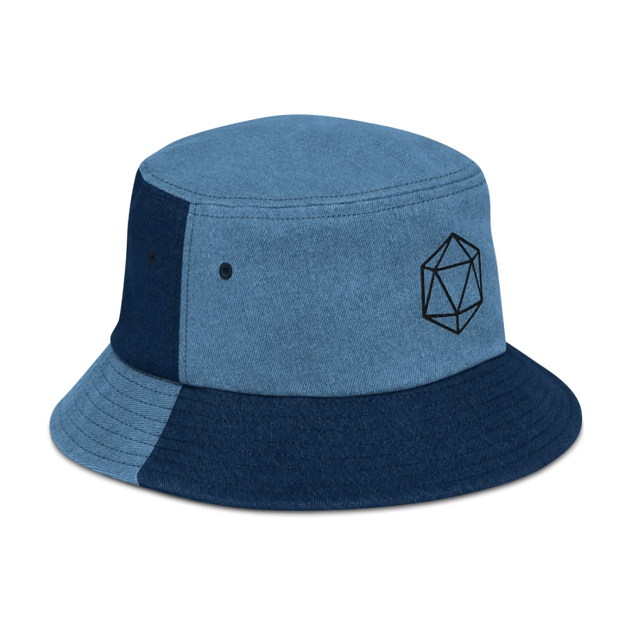 Black Minimalist d20 - Bucket Hat product image (3)
