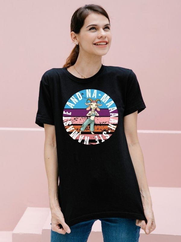 Namaste Goat Unisex Shirt product image (1)