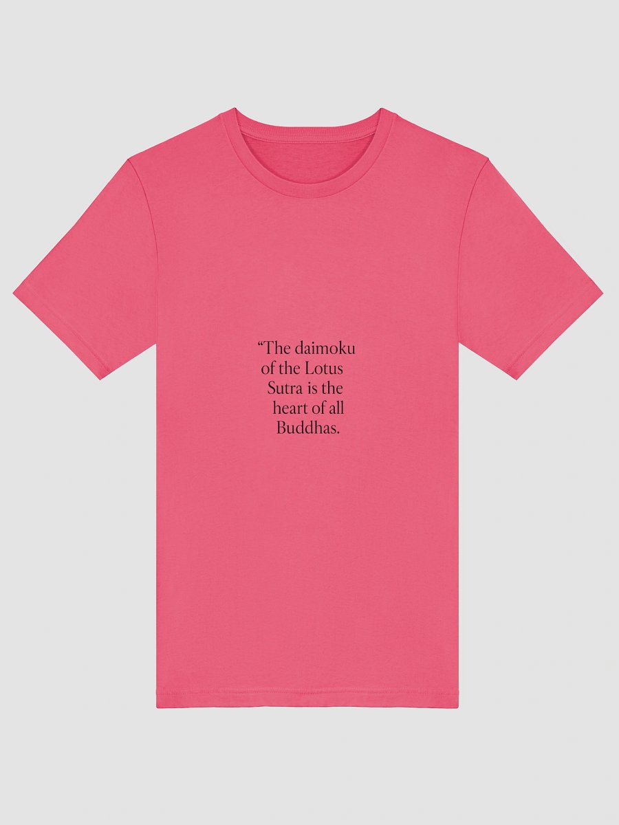 Daimoku Quote T-Shirt – Nichiren Buddhism Bella+Canvas Supersoft Lotus Sutra Tee product image (14)