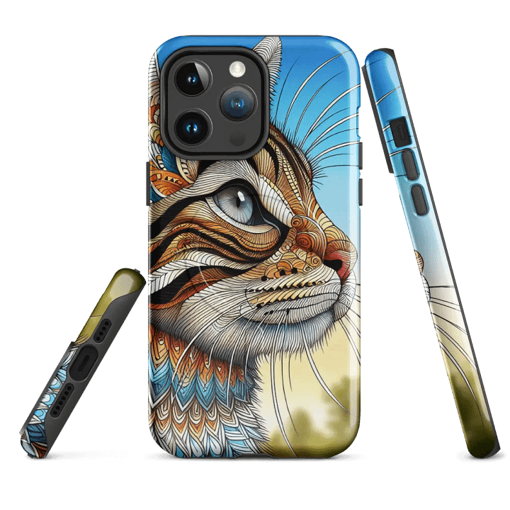 Feline Harmony: AI-Designed Cat Mandala Motif product image (4)
