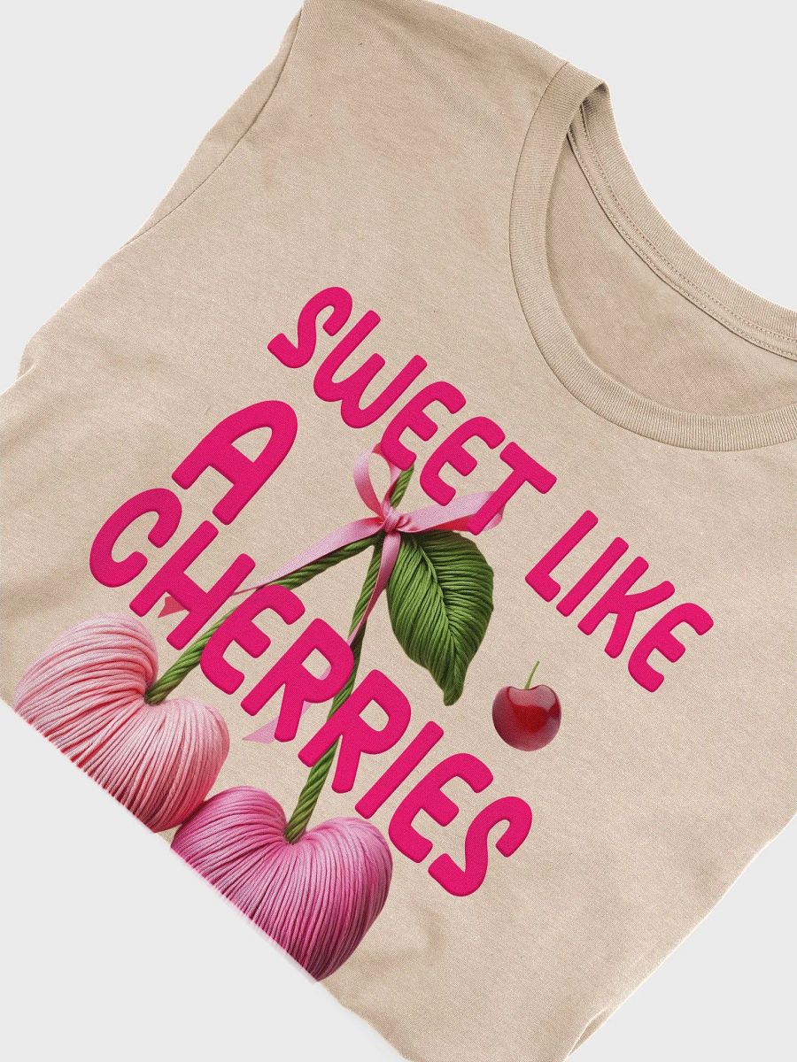 Sweet Like a Cherries T-Shirt – Cute & Playful Fruit-Inspired Tee for Women product image (30)