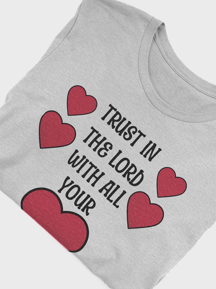 Trust in the Lord Bella canvas T-shirt product image (4)