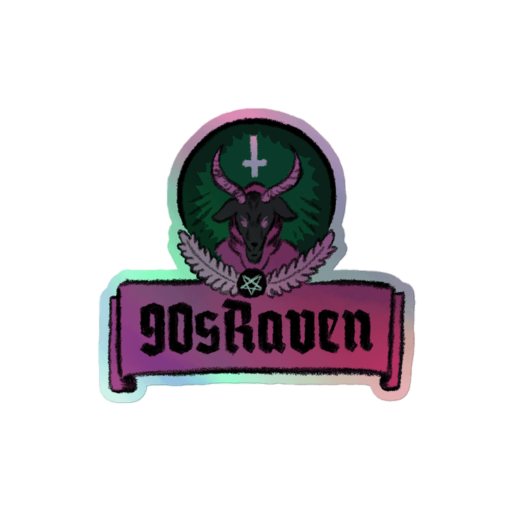 90sRaven Meister Holo Sticker product image (2)