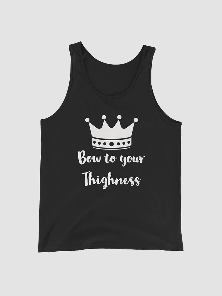 Bow To Your Thighness Men's Staple Tank Top product image (1)