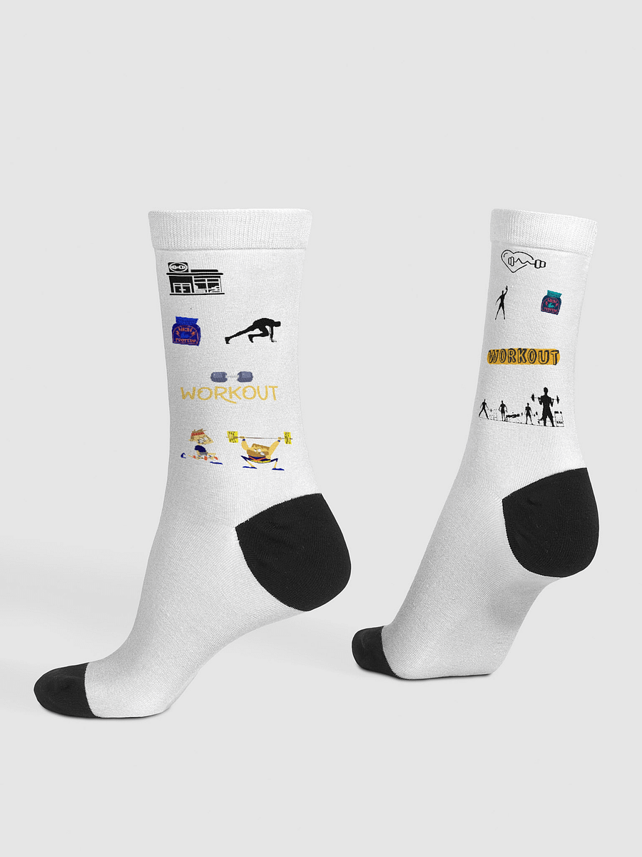 Workout Graphic Socks product image (4)