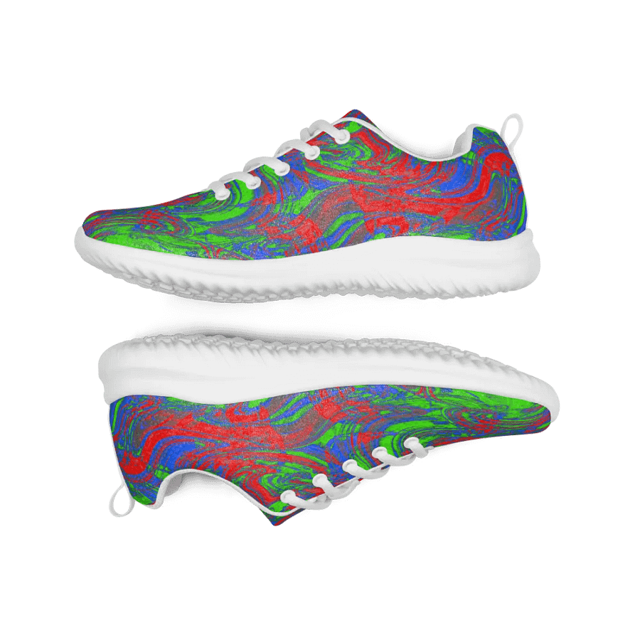 Vibrant Swirl Men's Athletic Shoes product image (9)