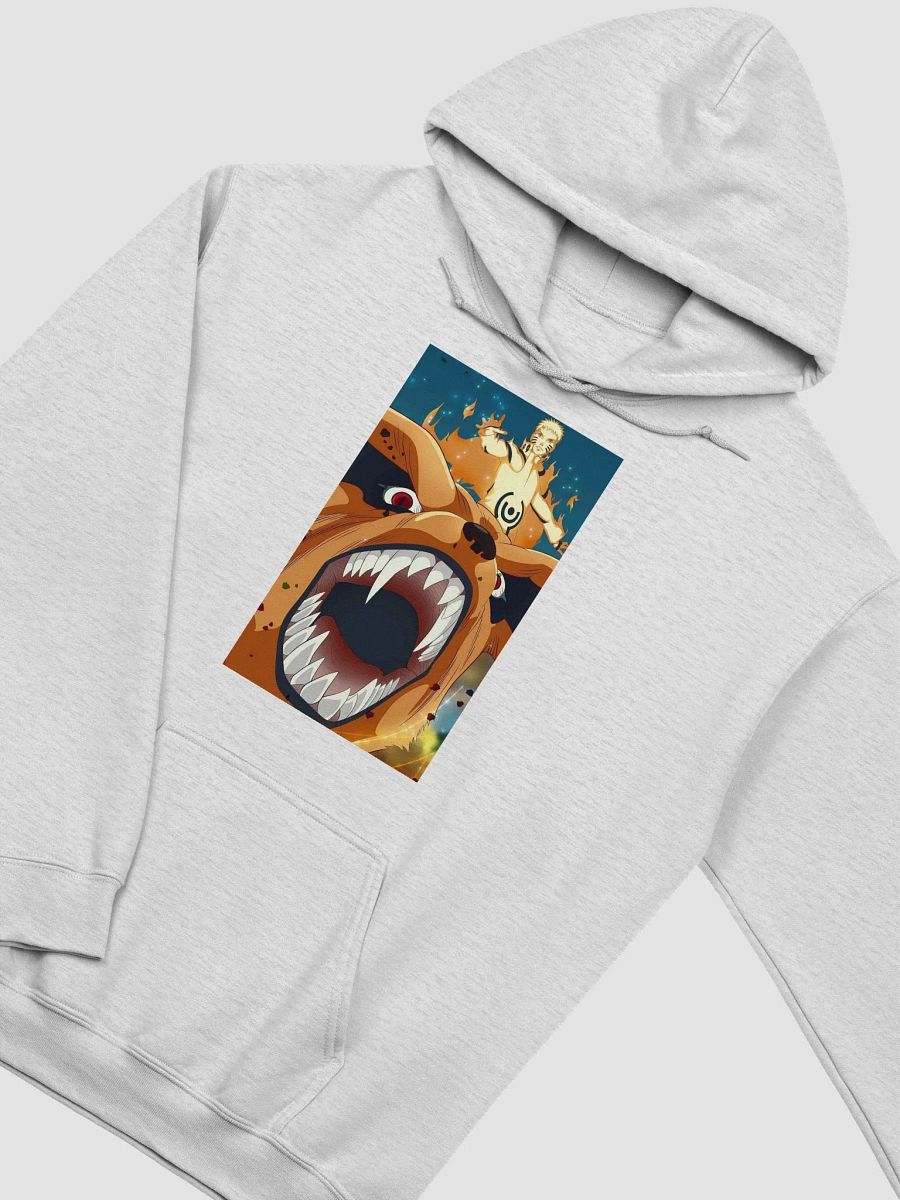 Naruto And Kurama Together Attack Unisex Hoodie product image (32)