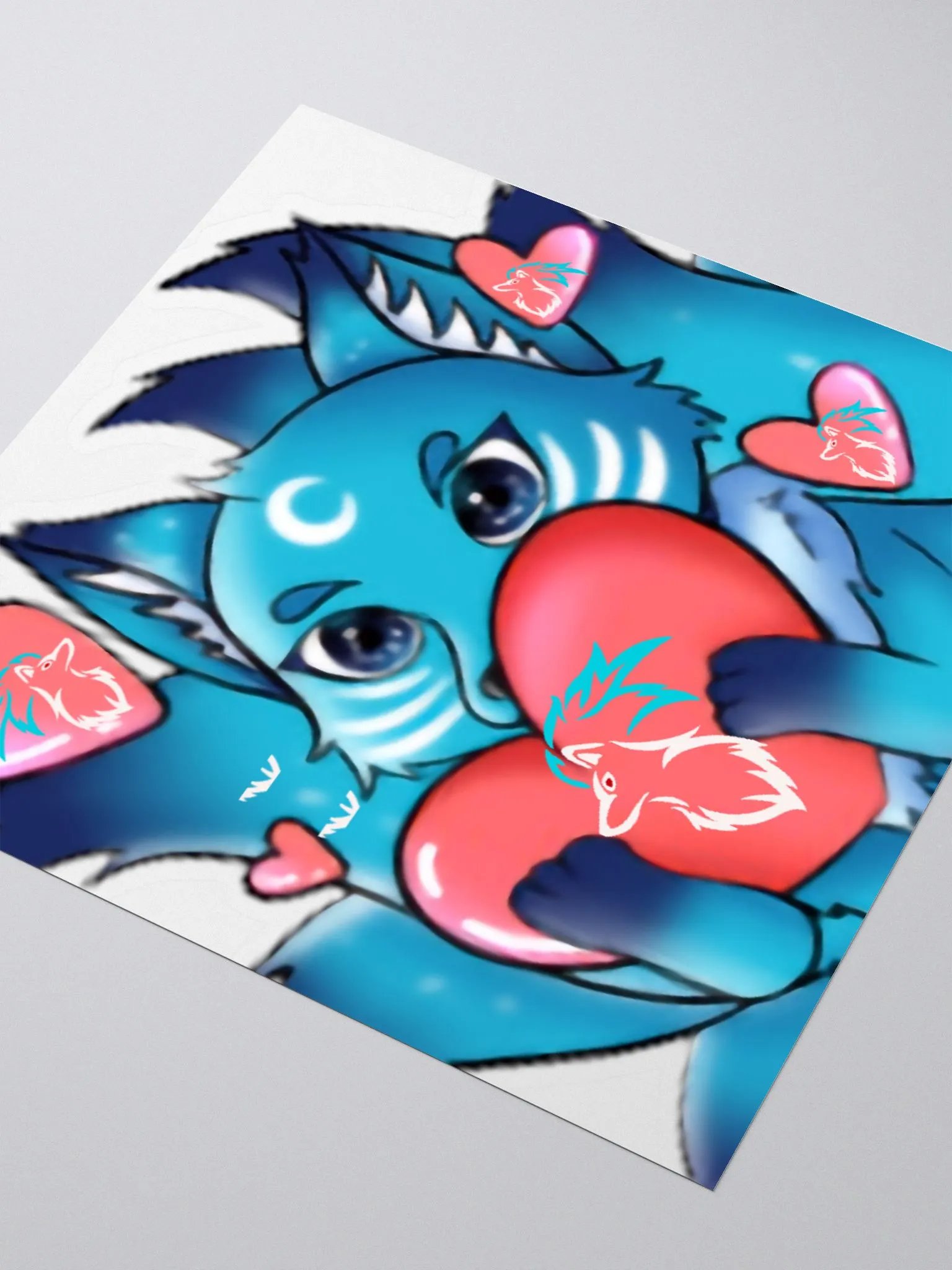Pauly Heart Sticker product image (3)