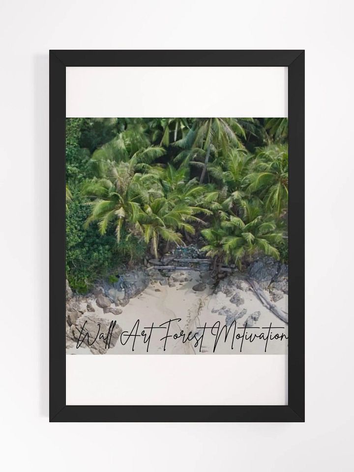 Art Forest Framed High-Quality Matte Poster (in) product image (1)