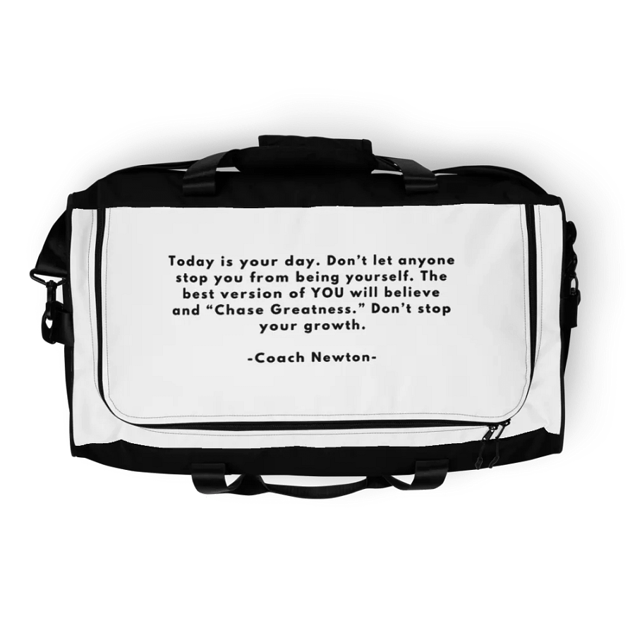 CG Black & White Duffle Bag product image (8)