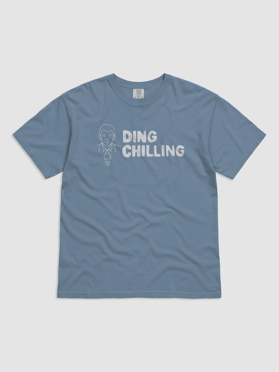 Ding Chilling [4a2] – Funny Chess Meme Design | White Line Art for Light Colors | T-Shirt product image (11)