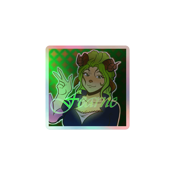 Fearne's Holographic Peace Sticker Set product image (1)