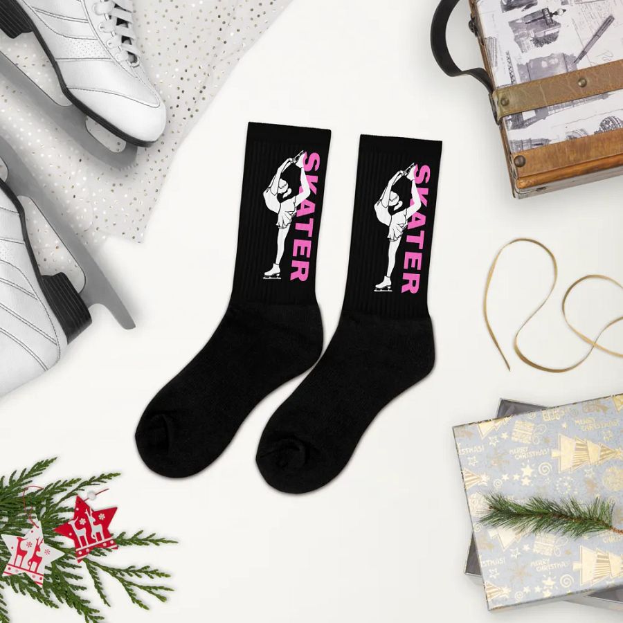 Black SKATER Socks product image (12)