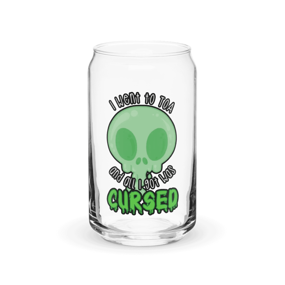 All I Got Was Cursed - Monk - Can Glass product image (1)