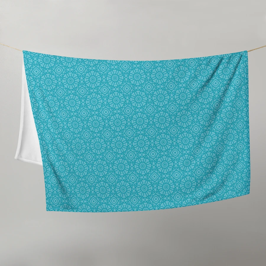 King's Crown Aqua Blanket product image (9)