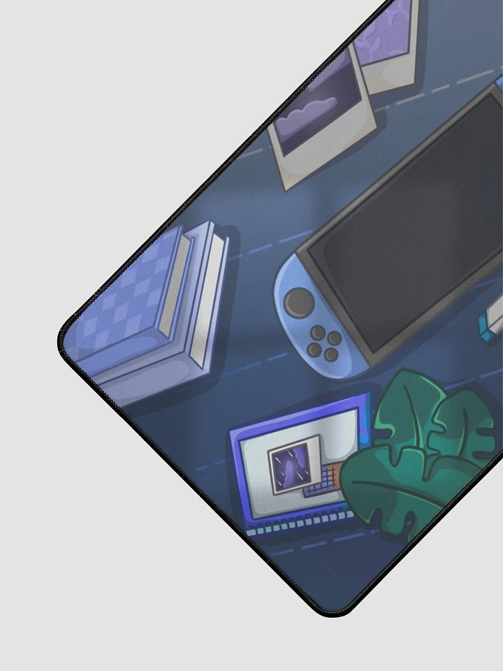 Blue Lofi Desk Mat product image (2)