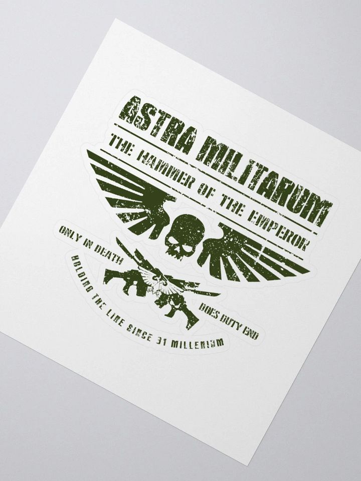 Warhammer 40K Astra Militarum Sticker product image (6)