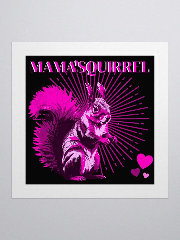 MAMA'SQUIRREL Kiss Cut Stickers product image (1)
