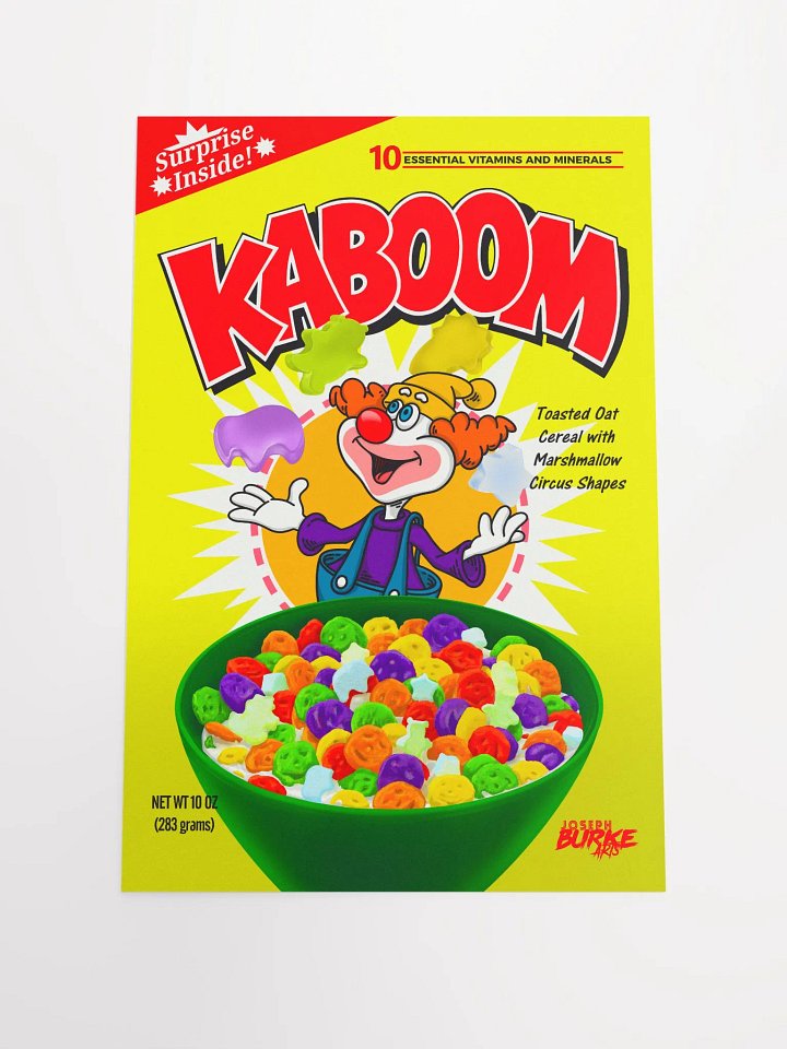 Saturday Morning Breakfast Kaboom! 12x18 Fine Art Print product image (1)