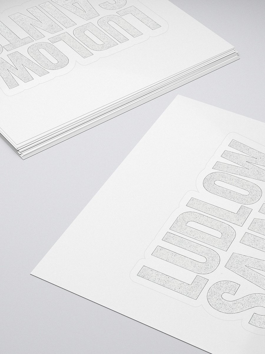 LUDLOW SAINTS STICKER product image (4)