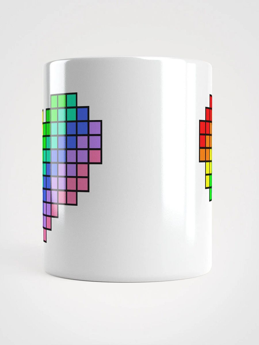 Pride Heart White Glossy Mug product image (6)