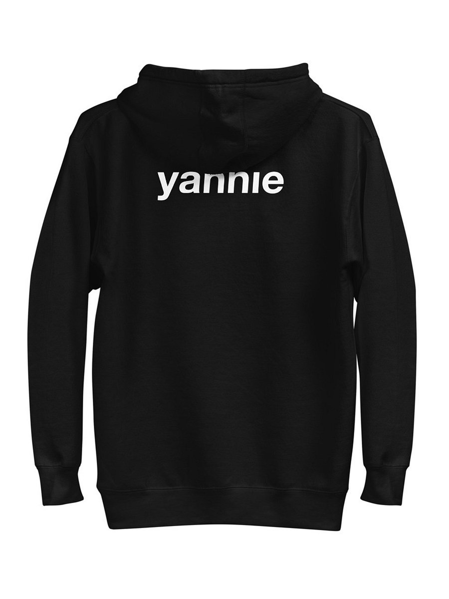 Yannie Black Pullover Hoodie product image (3)