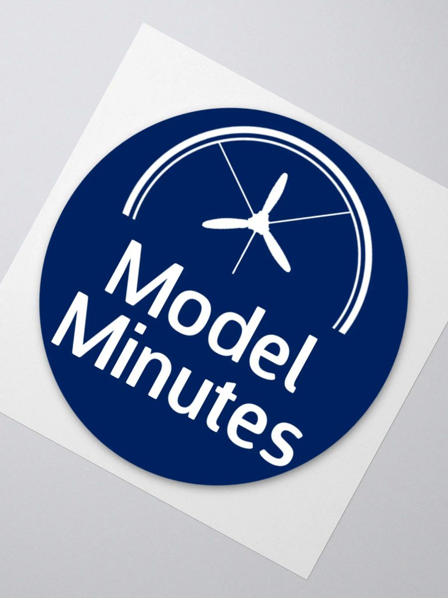 Model Minutes Sticker product image (2)