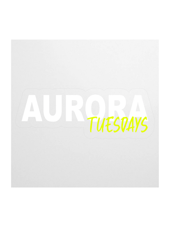 Auorora Tuesdays Sticker product image (2)