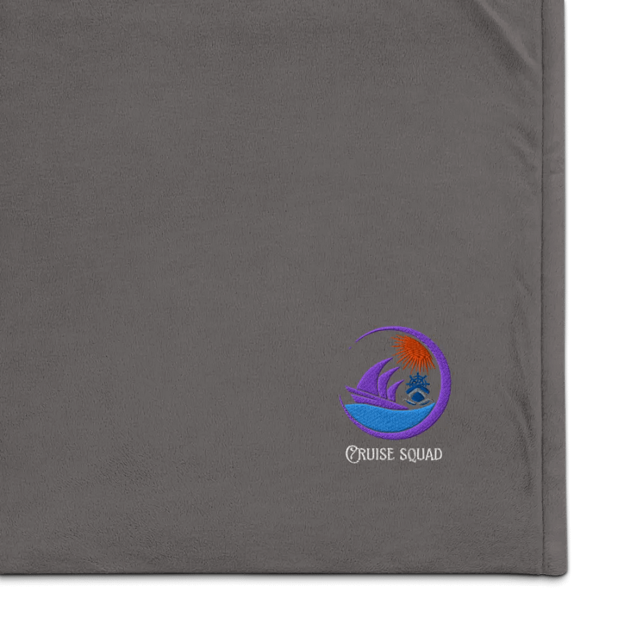 Crescent Wave Luxury Sherpa Blanket product image (1)