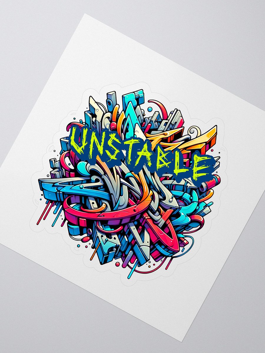 "Grafitti" Stickers by UNSTABLE product image (2)