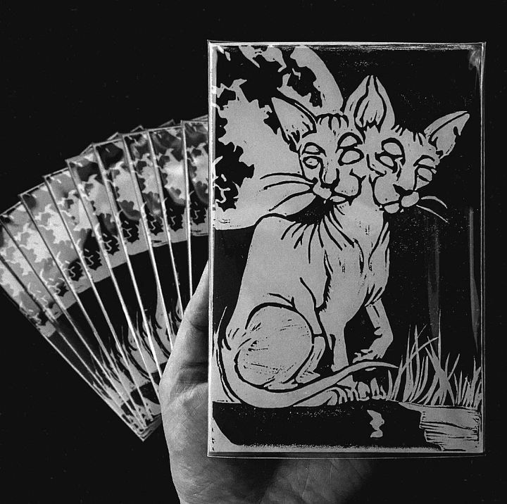 Full 4" x 6" Linoprint product image (1)