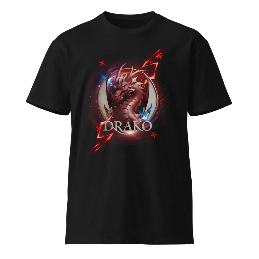 DRAKO Fire Dragon Unisex T-Shirt product image (1)
