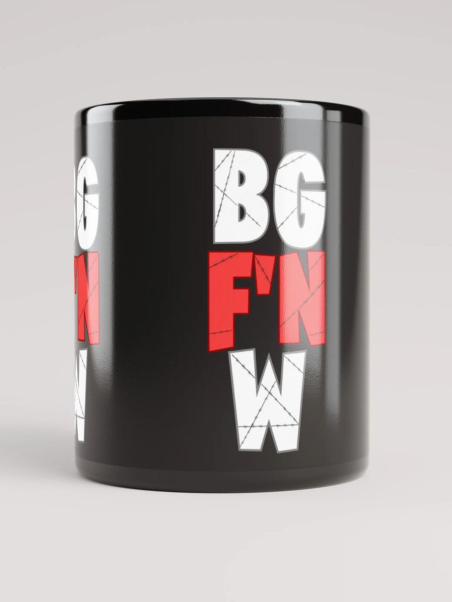 Red FN Black Glossy Mug product image (10)