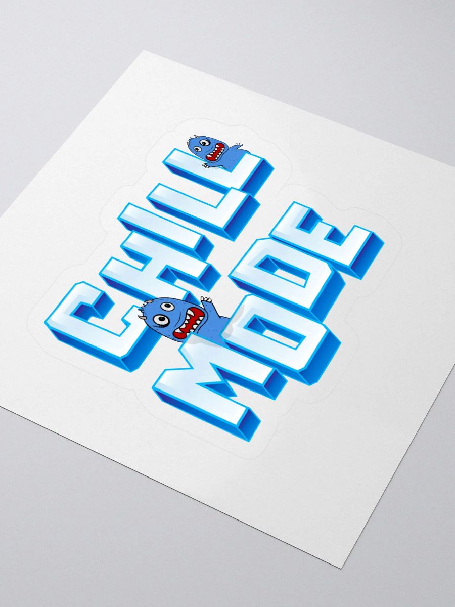 Chill Mode Creatures Kiss Cut Stickers product image (7)