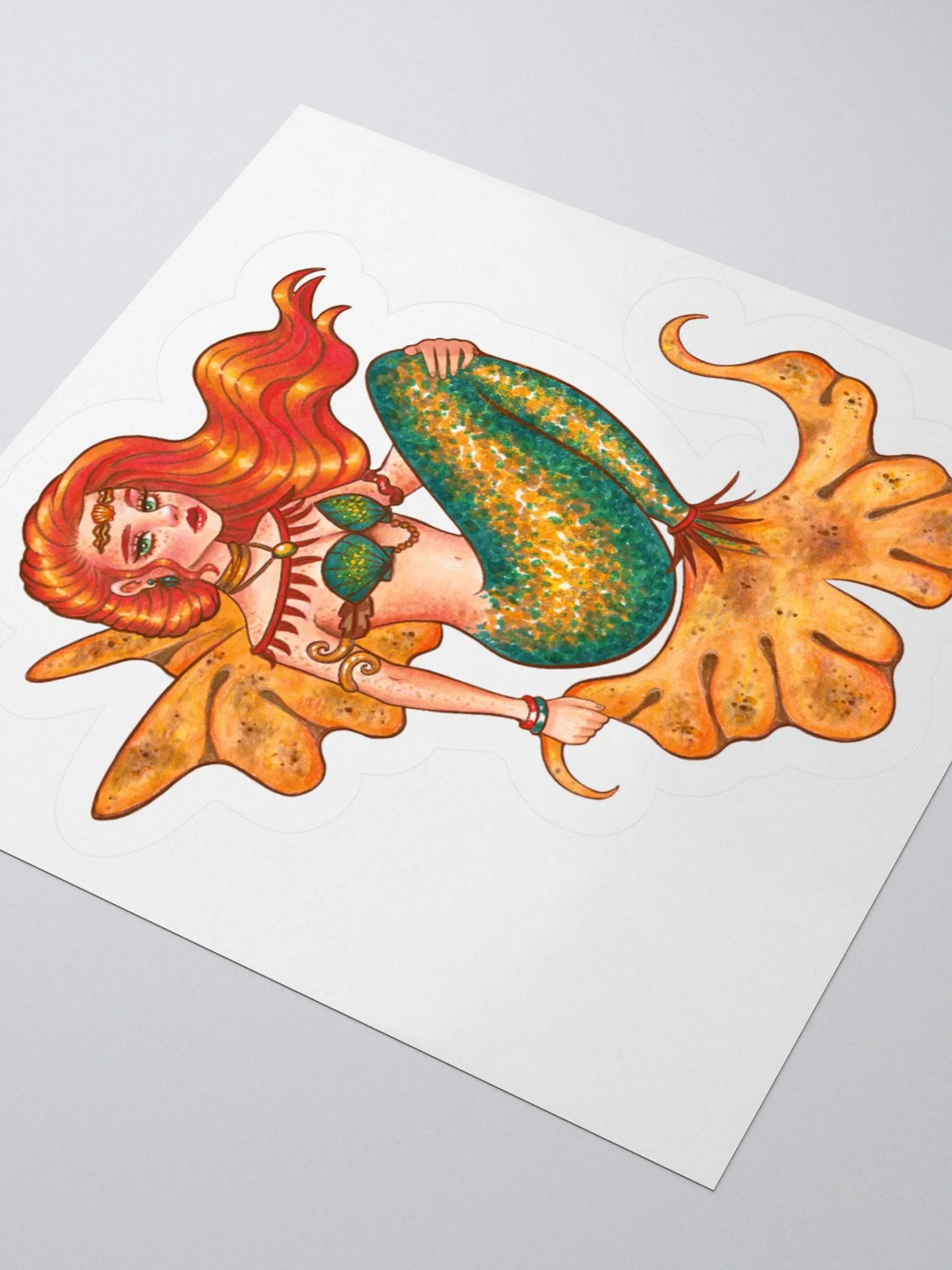 Autumn Leafmaid - Sticker product image (3)
