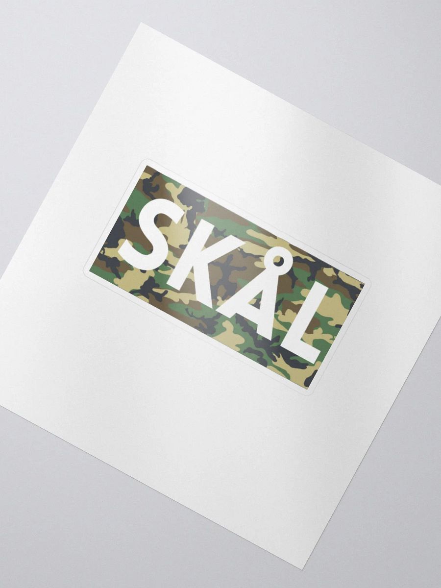 Skal Camo Sticker product image (2)