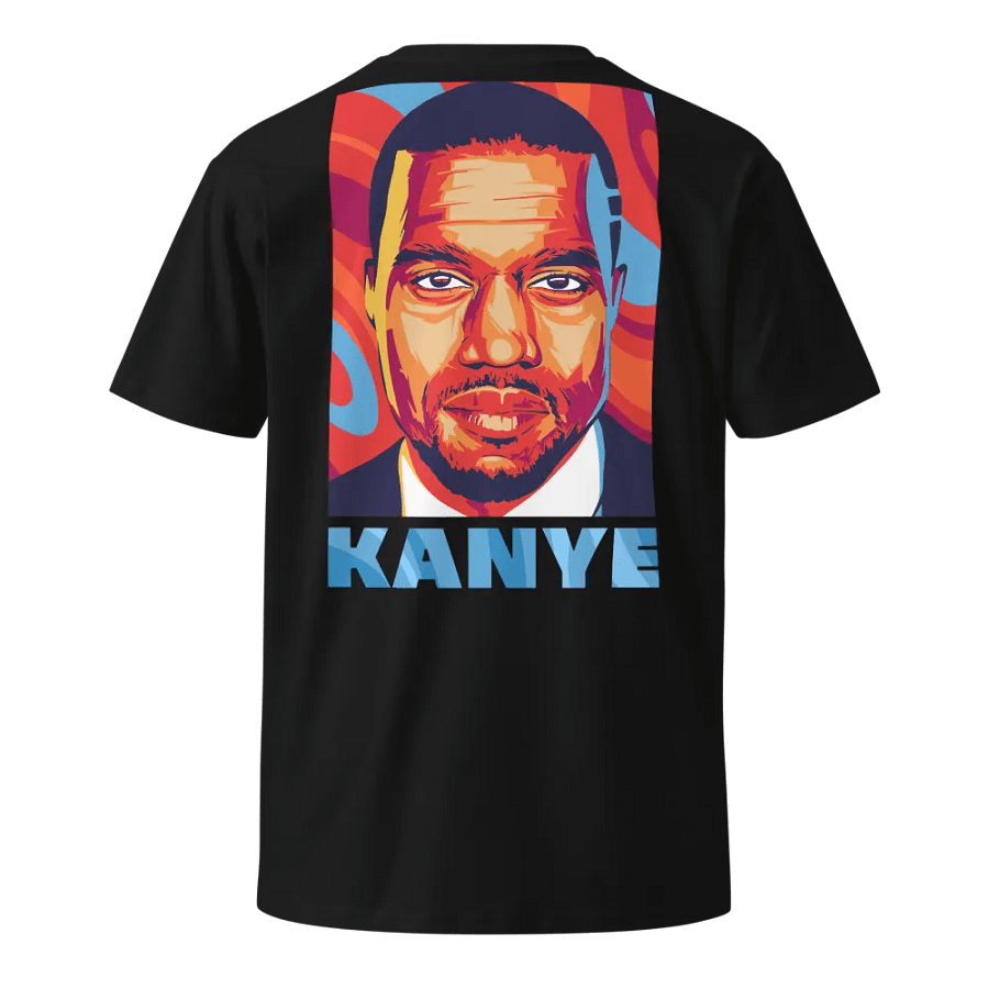 Abstract Kanye Portrait Tee product image (11)