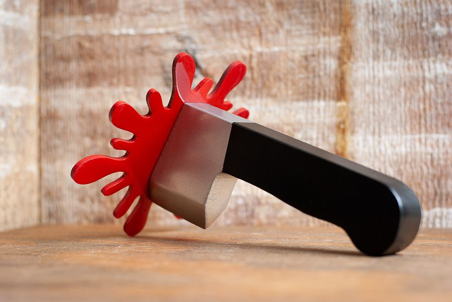Splatter Knife Hook Set | Wall Mount Hooks for Coat, Jewelry, Towel & Hat product image (7)