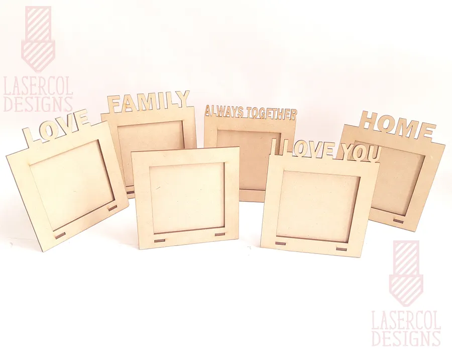 Square Photo Frames - Laser Cut Files product image (3)
