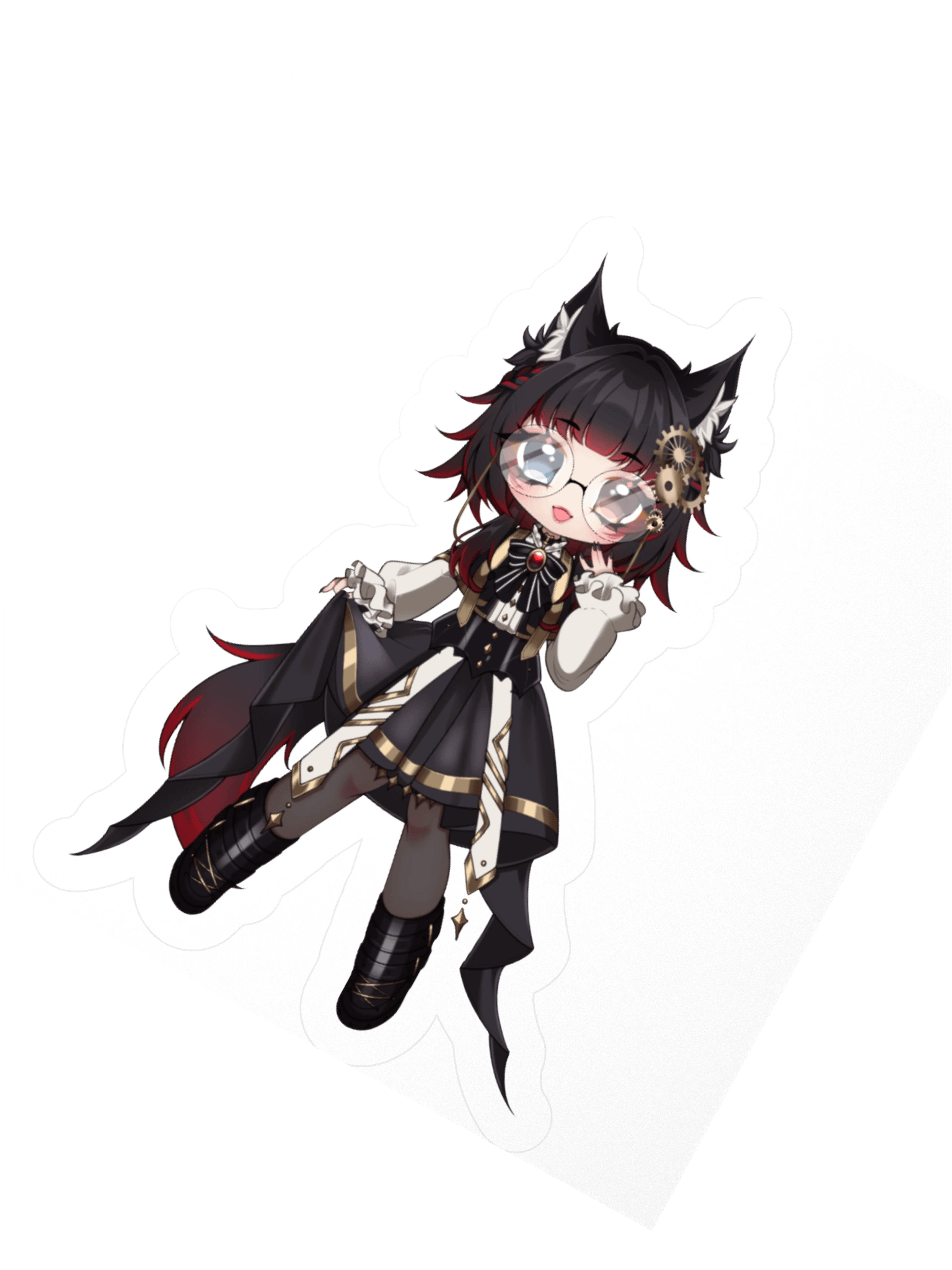 ⚙︎ Nya chibi sticker! product image (2)