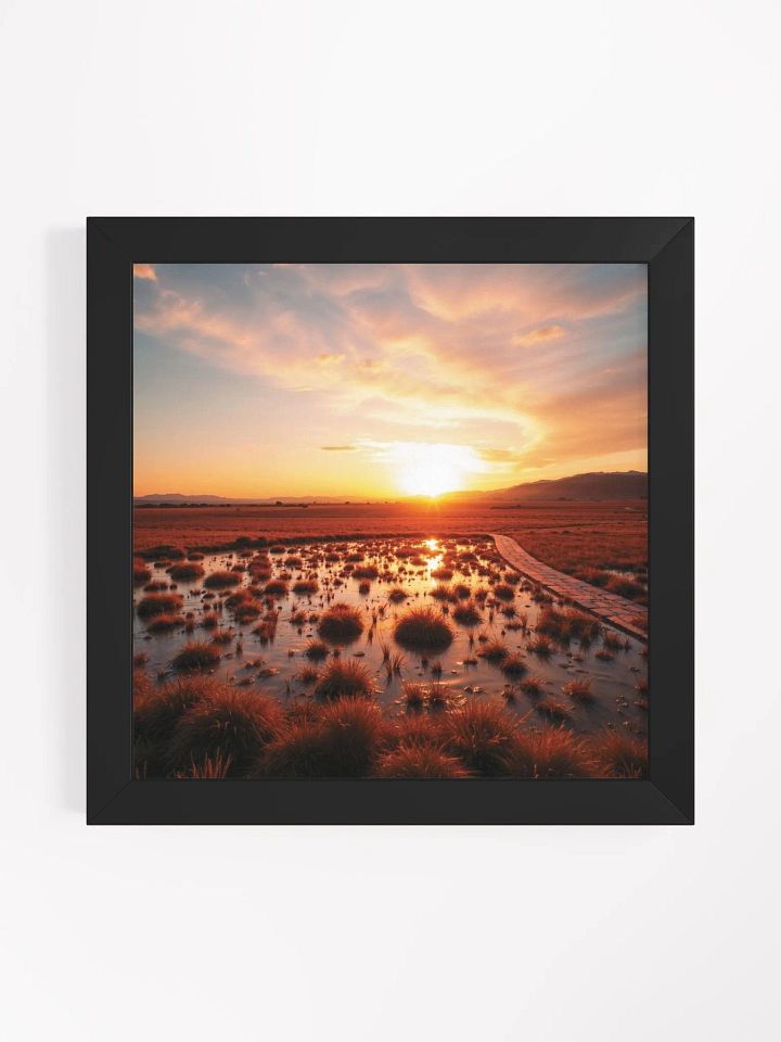Sunset Serenity Framed Matte Print product image (6)