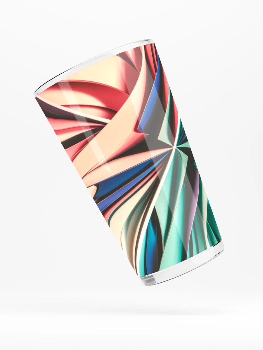 Graphic Grove Abstract Design Shaker Pint Glass - 16oz Clear product image (4)