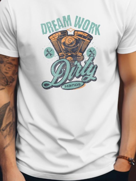 Mechanical Dream Work T-Shirt product image (1)
