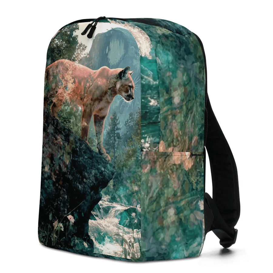 Mountain Lion, Minimalist Backpack product image (5)