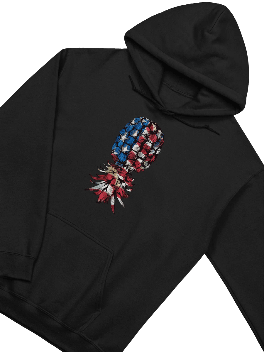 American Swinger Back Print Upside-Down Pineapple Hoodie product image (25)