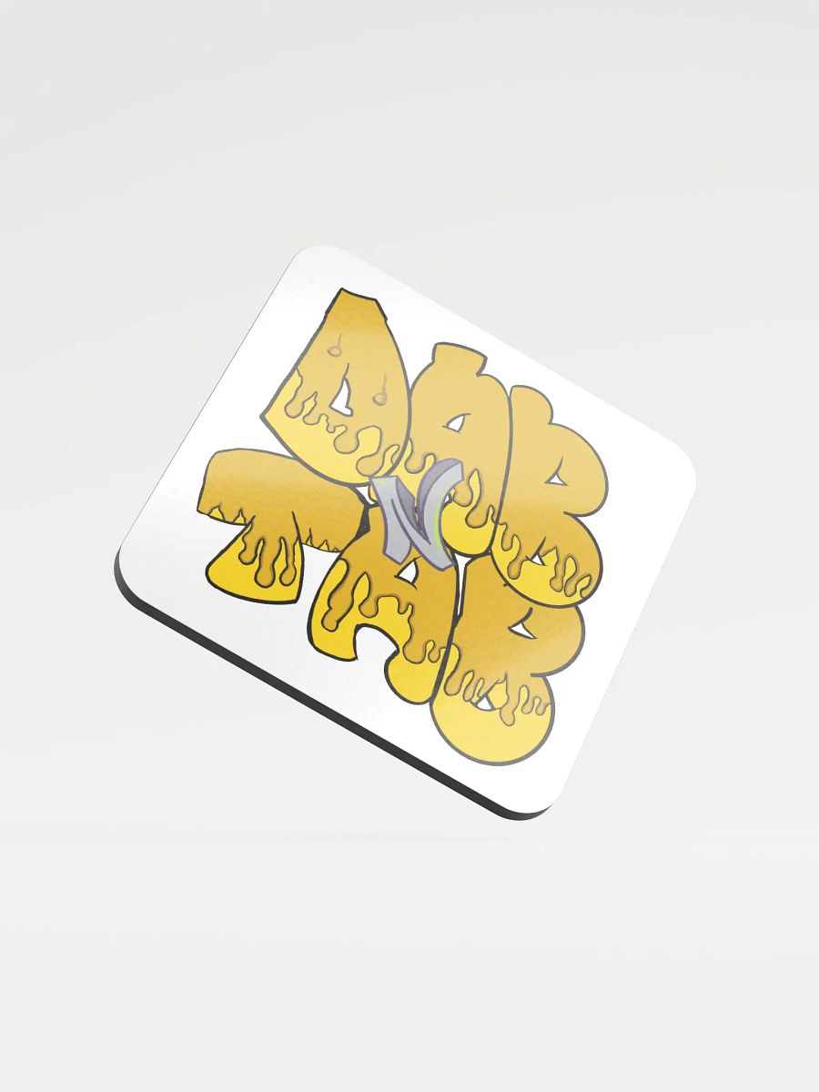 Dab N Tab Glossed Cork Coaster product image (1)