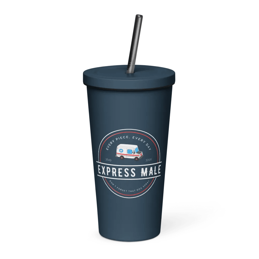 Express Male LOGO Delivery Tumbler - NAVY product image (1)