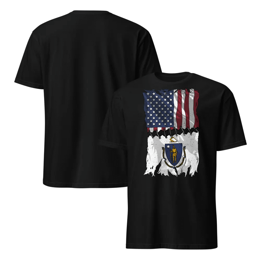 Massachusetts Stitch Flag USA product image (6)