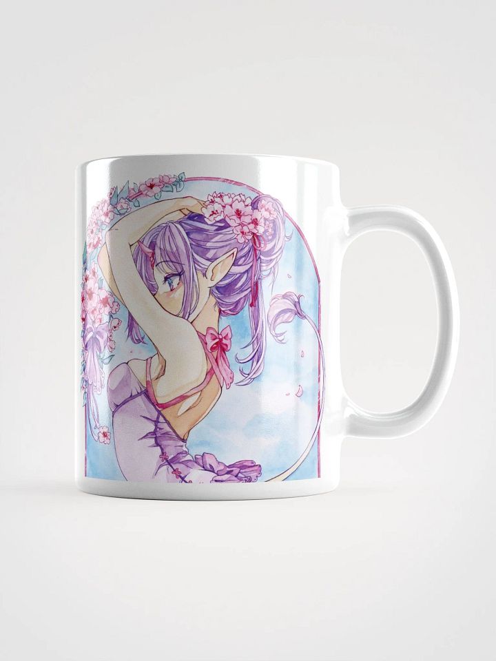 Unicorn and Lilac White Glossy Mug product image (1)